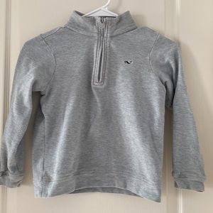 Grey Vineyard Vines Quarter Zip